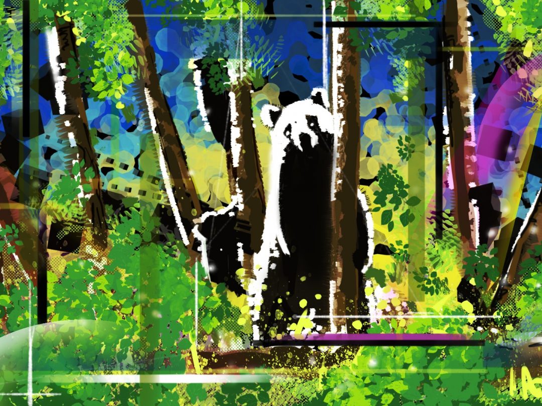 L'ours et ses bébés